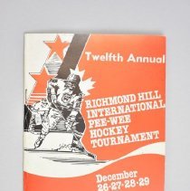 Twelfth Annual Richmond Hill Int'l Pee-Wee Hockey Tournament